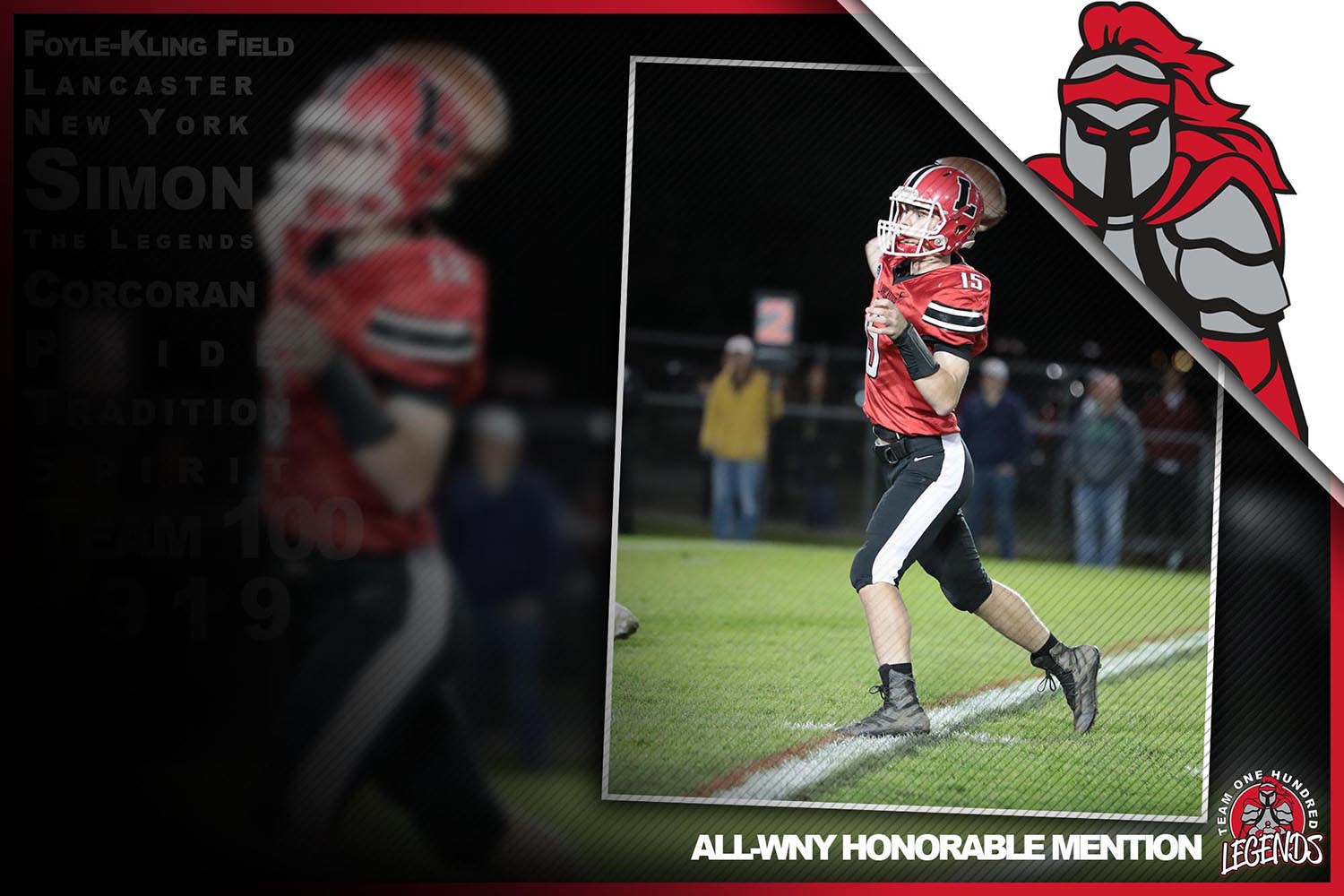Jason Mansell ALL-WNY Honorable Mention Team!