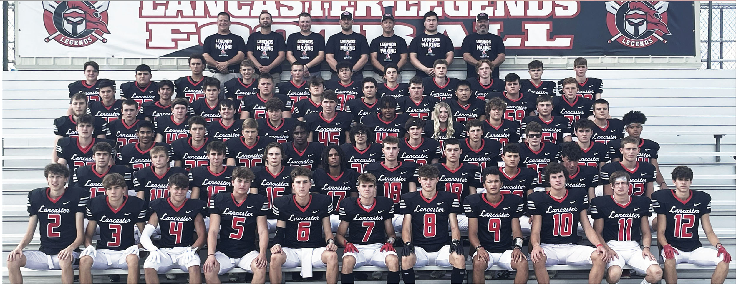 Lancaster Legends 2022 Varsity Football Team 103