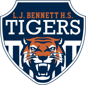 Bennett Tigers Football Logo