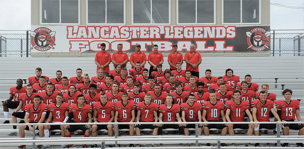 Lancaster Legends Varsity Football Team 2019