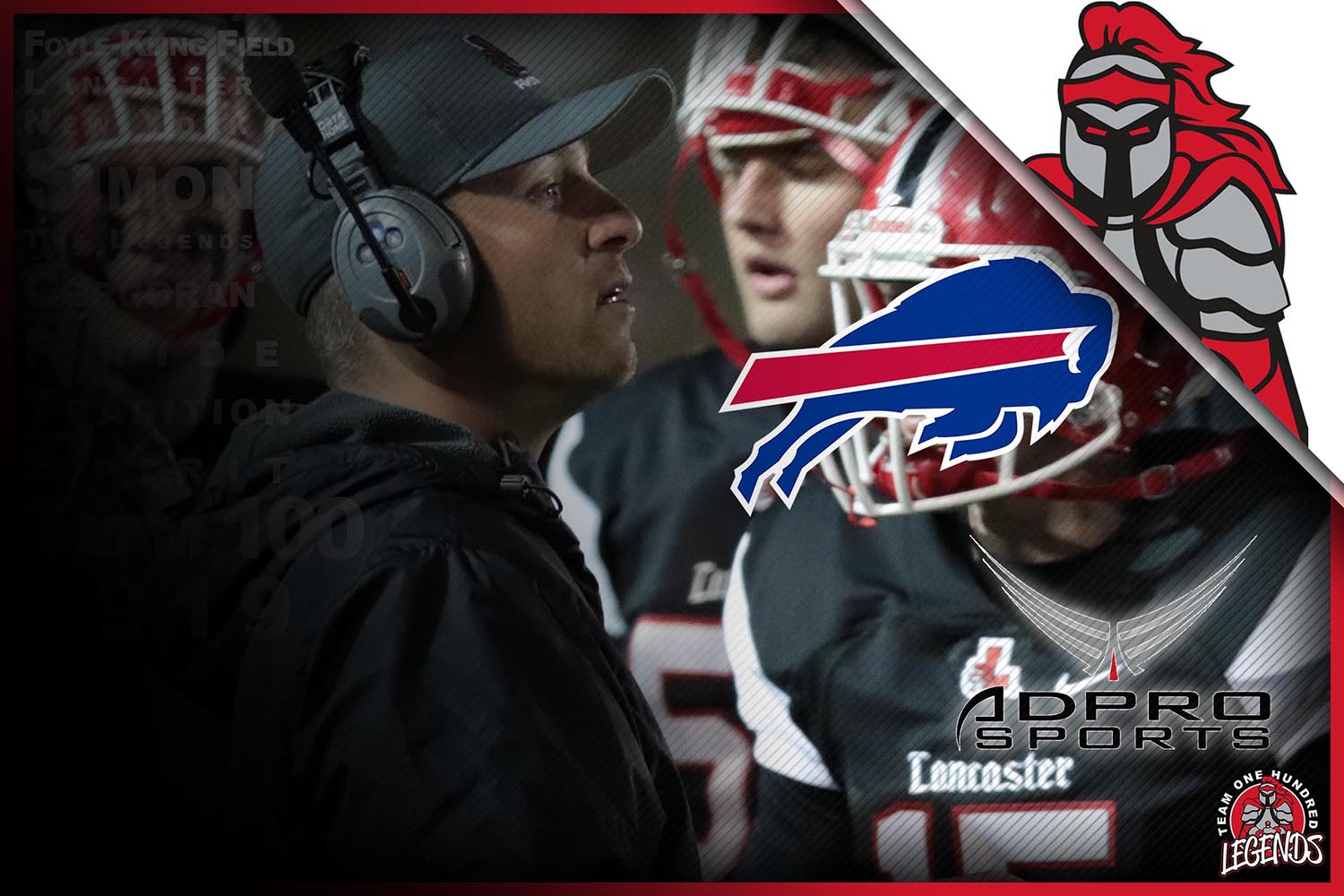 Lancaster Head Coach is Honored by the Buffalo Bills!
