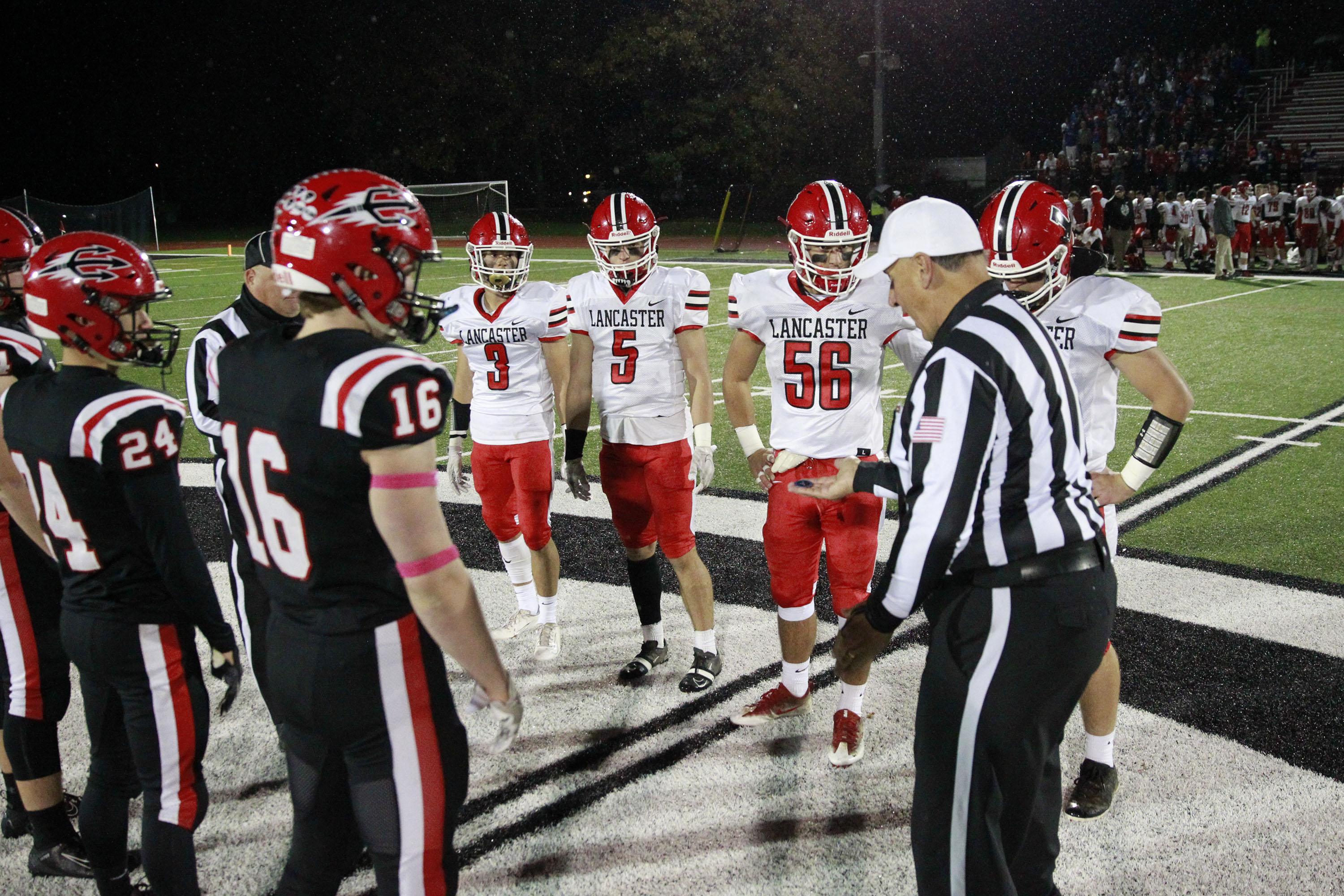 Lancaster vs Clarence coin toss!
