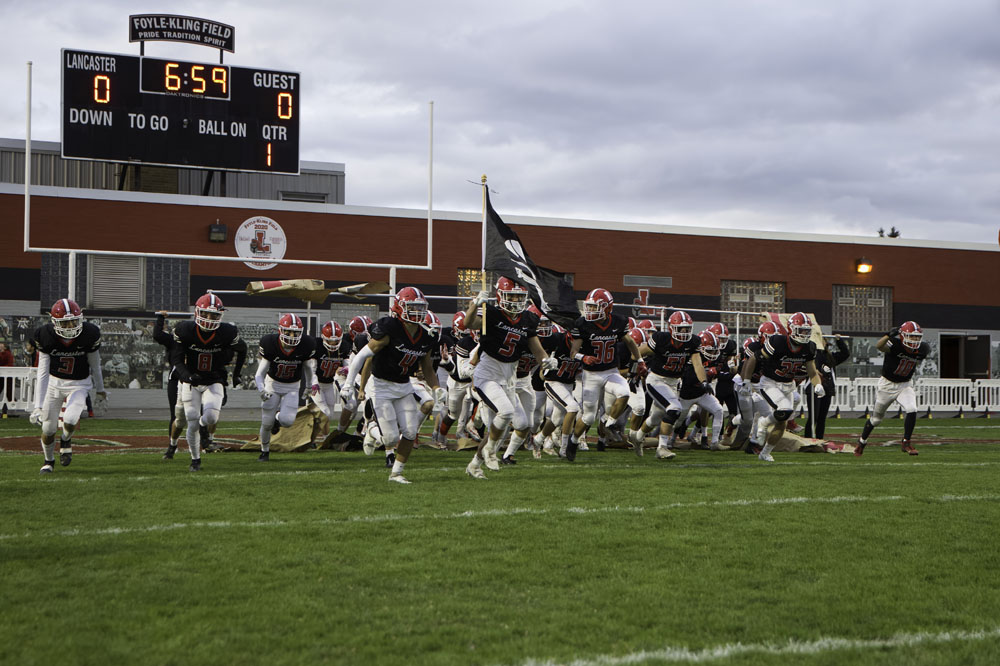 Lancaster hitting the field against WN!