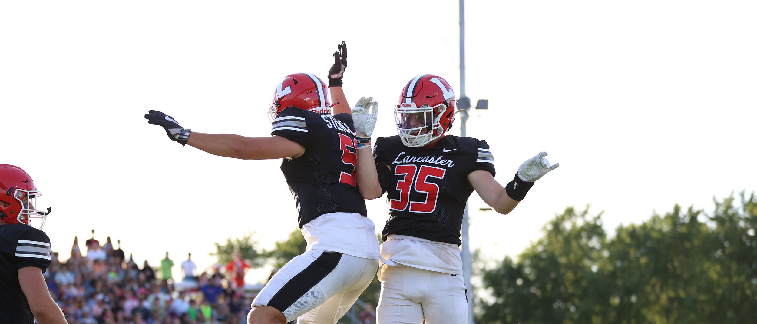 Lancaster players celebrating!