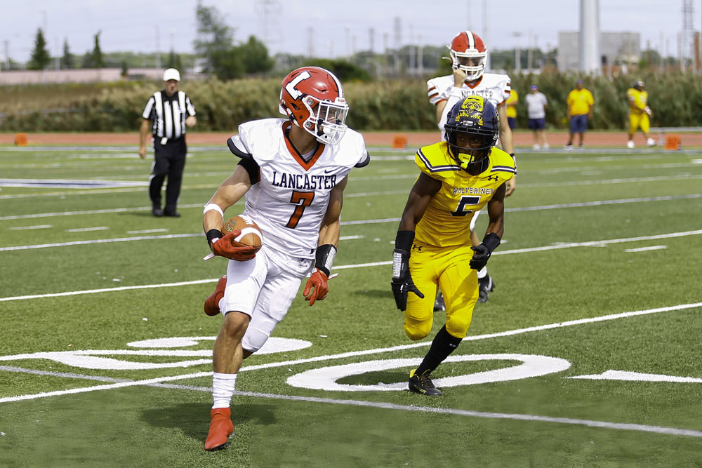 Lancaster vs Niagara Falls Looking for Pay Dirt