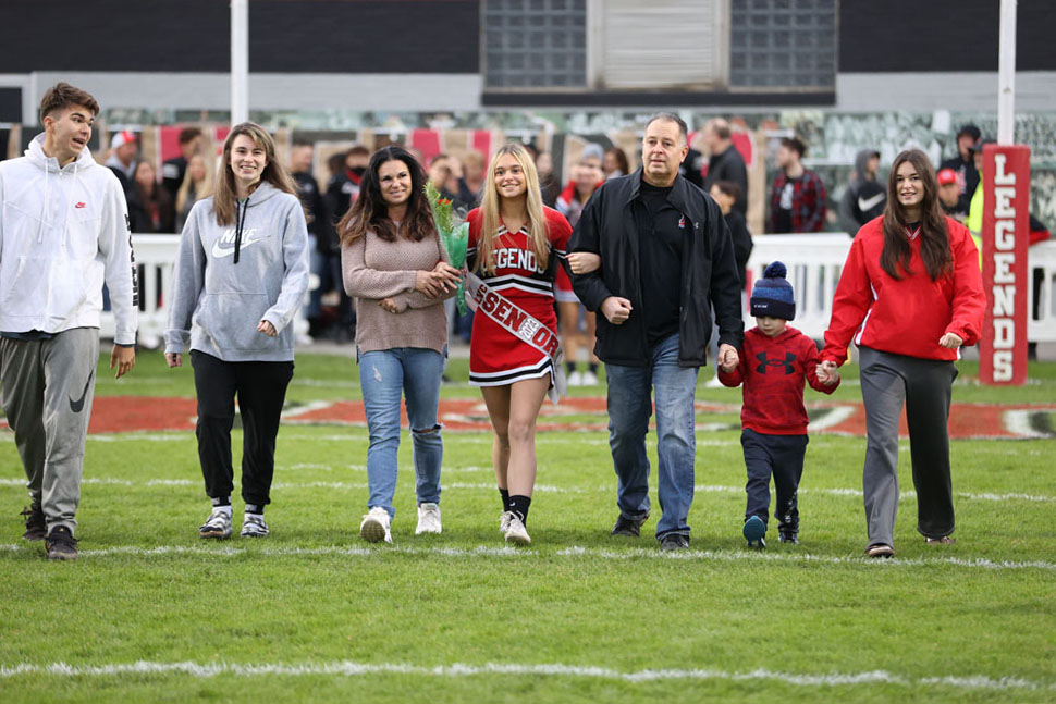 Lancaster Legends Cheerleaders and Family