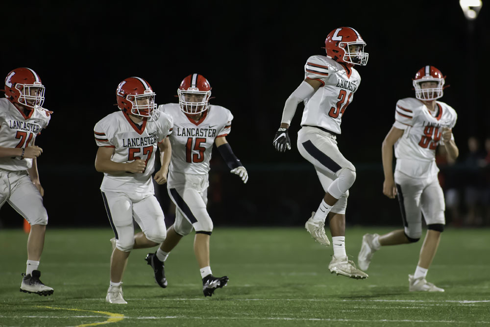 Lancaster vs Williamsville North Lancaster Celebrating