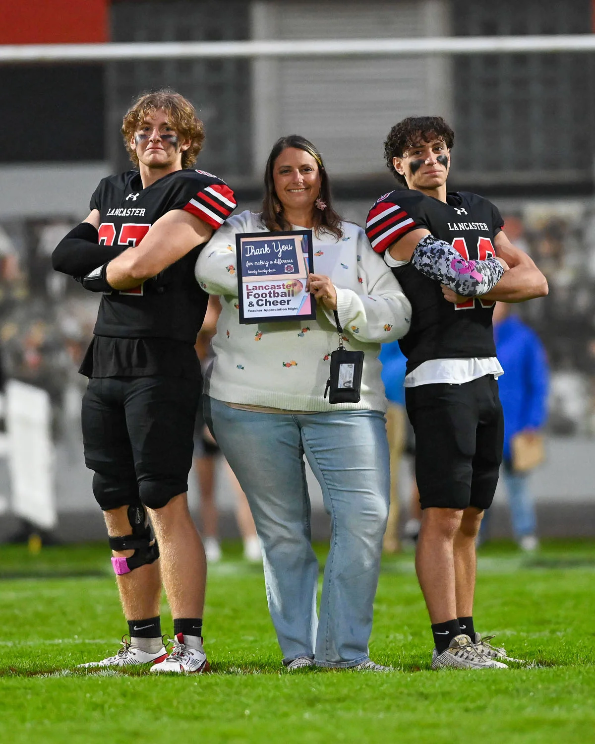 Lancaster Legends Football and Cherr Teacher Appreciation Night