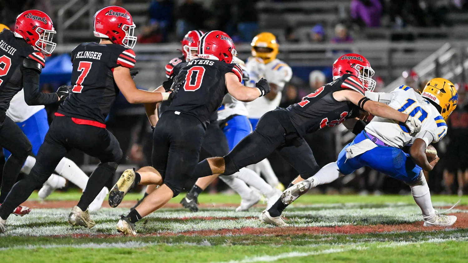 Gang Tackle against Lockport