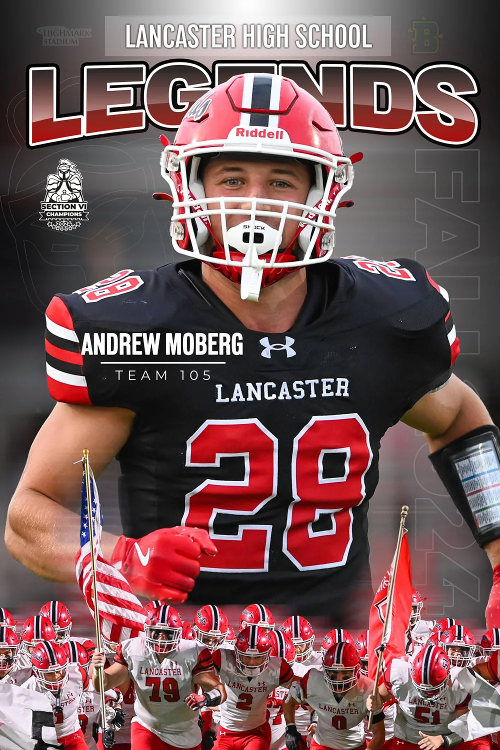 Lancaster Legend Senior Andrew Moberg