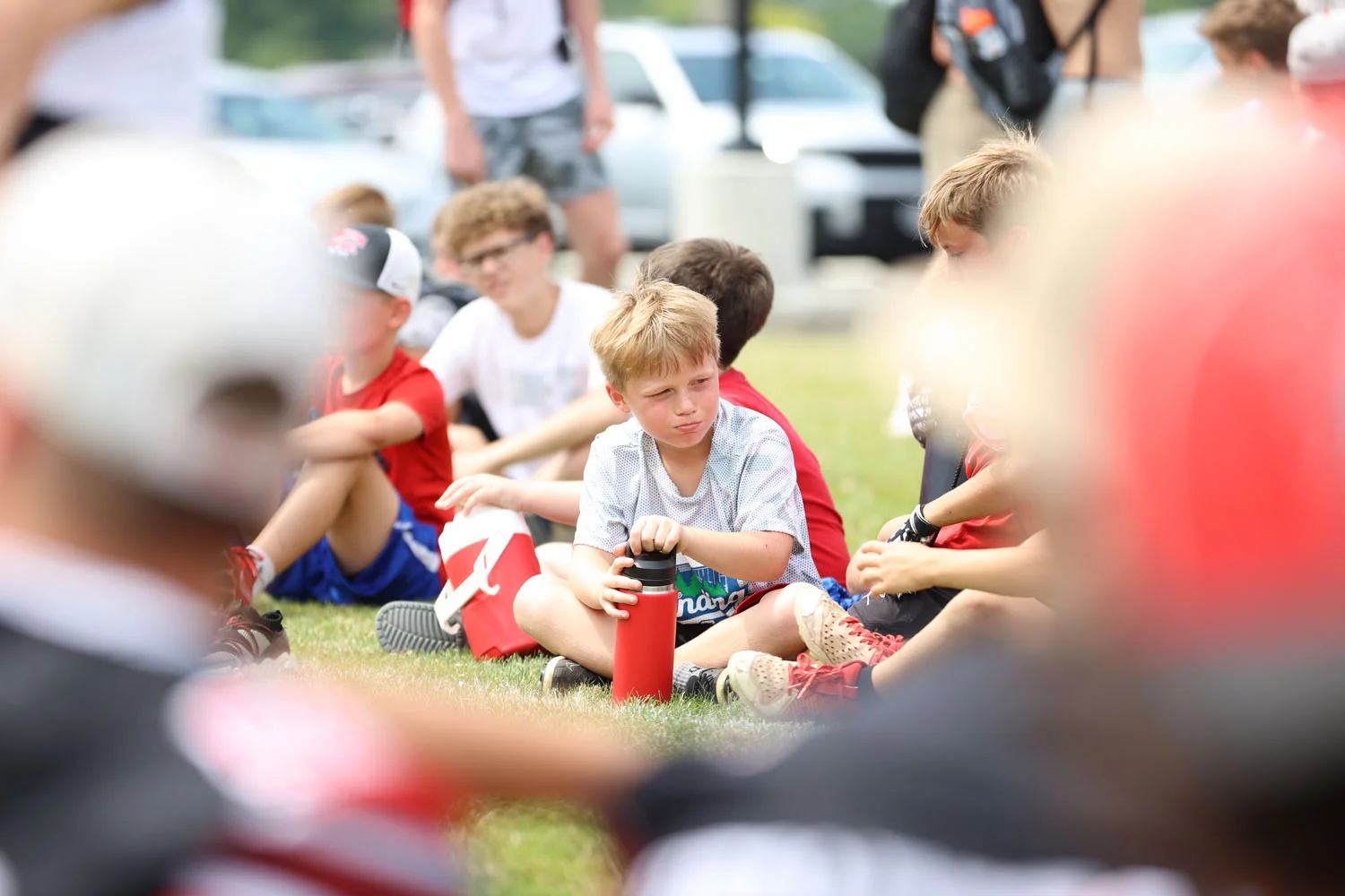 Post camp water break