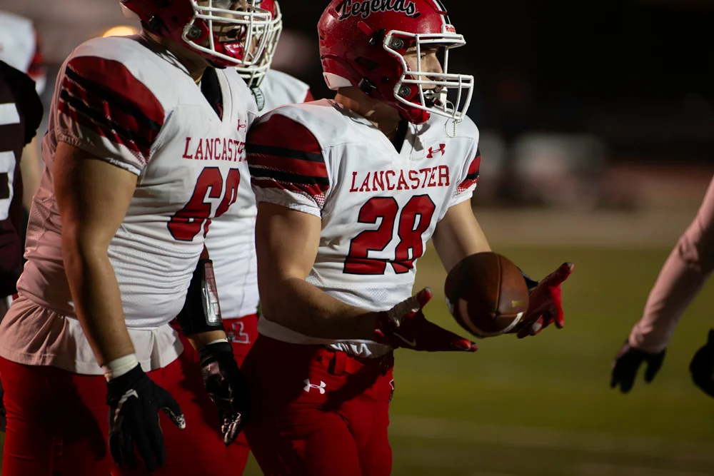 Legend giving the ball to the Ref after getting near the goalline