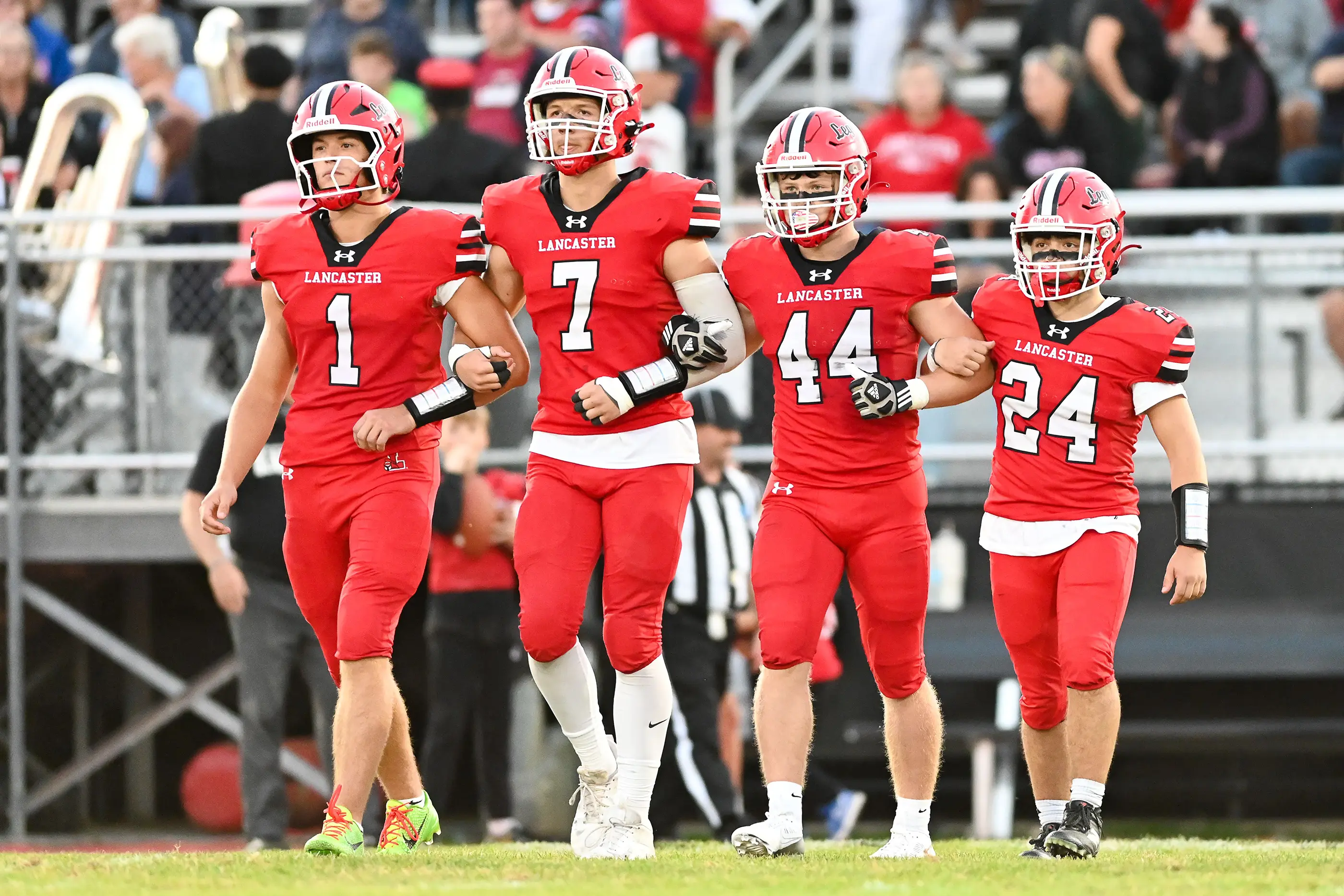 Lancaster Legends captains headed to the coin toss