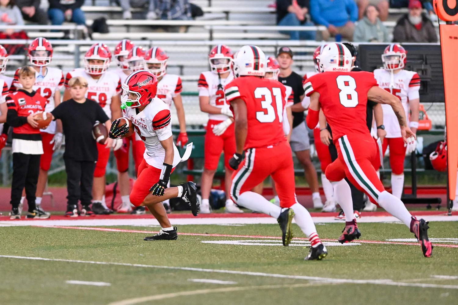 Ball Carrier hitting the corner