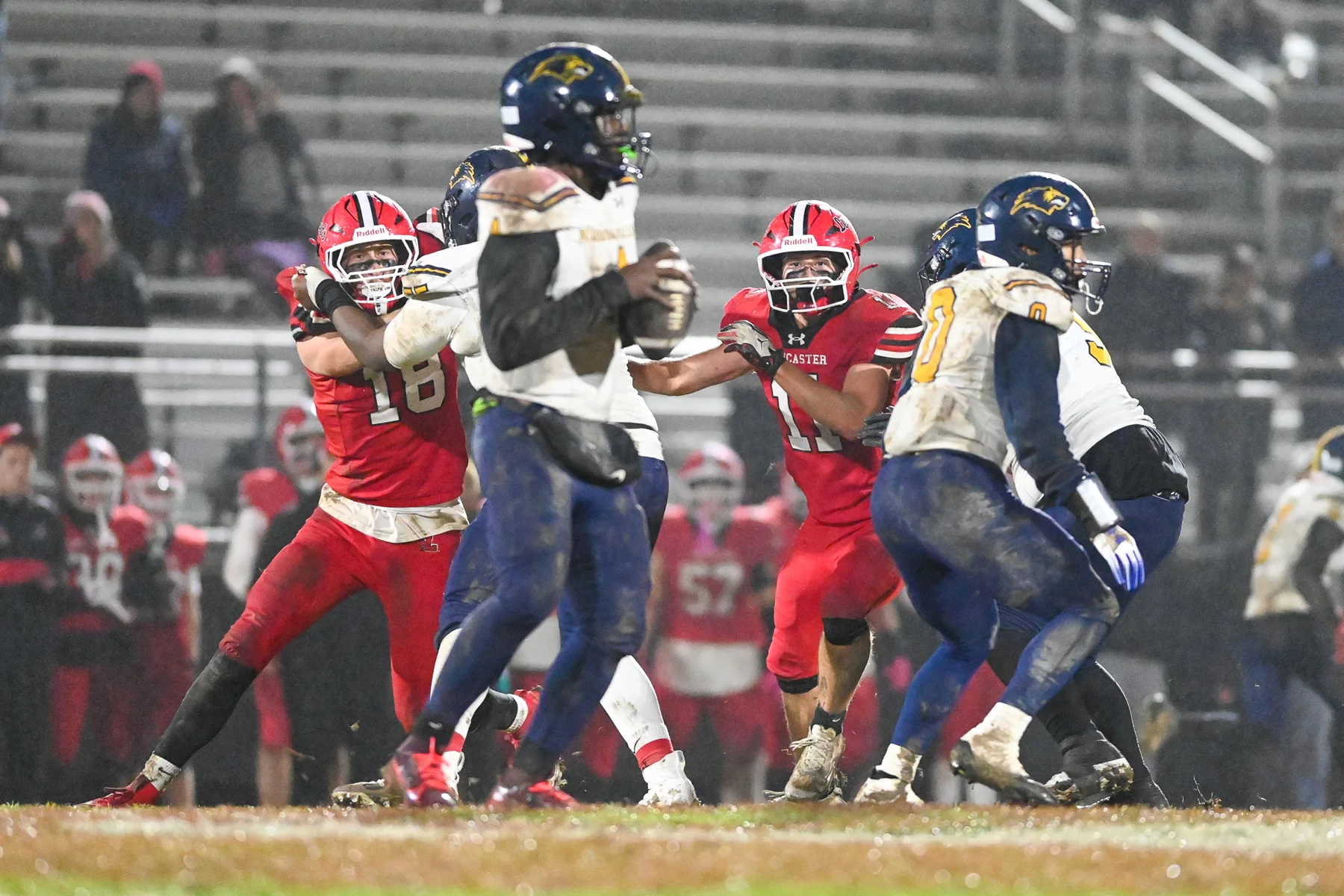 Getting after the QB