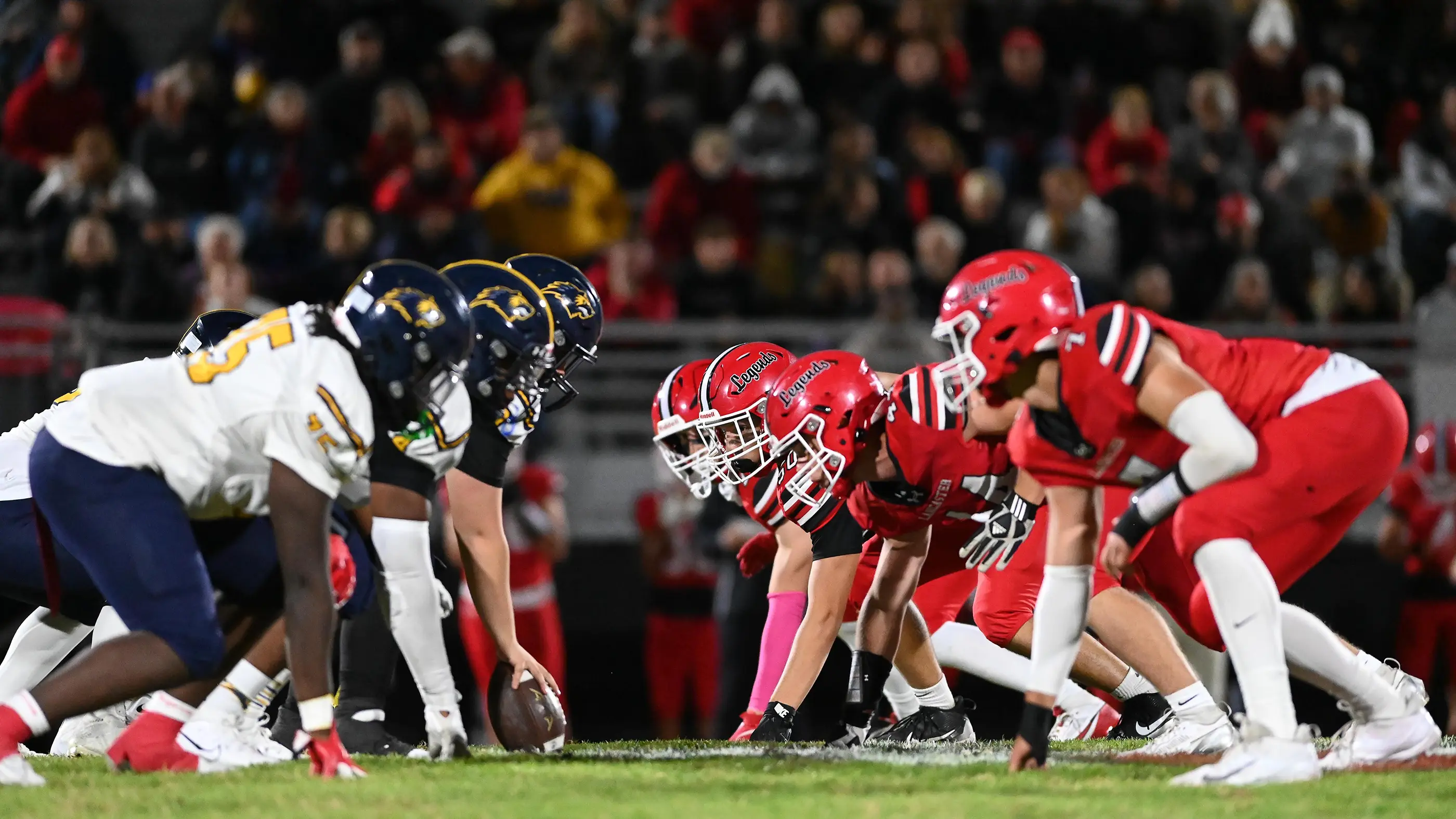 Lancaster Legend line set for the play