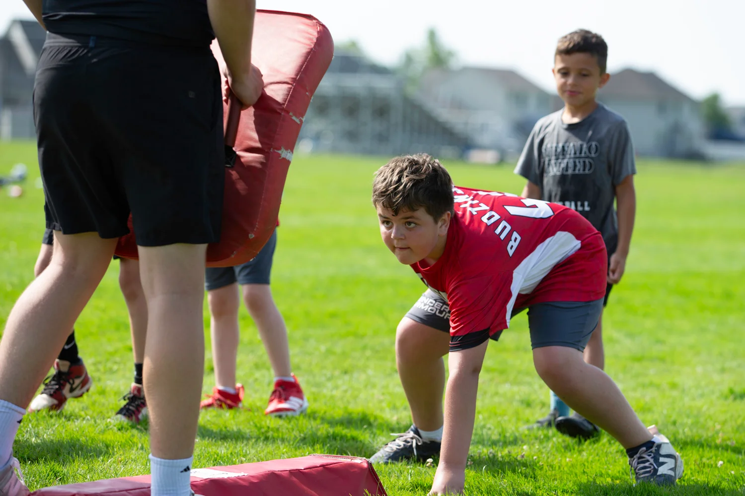 Focused at the Lancaster Football Camp 2026