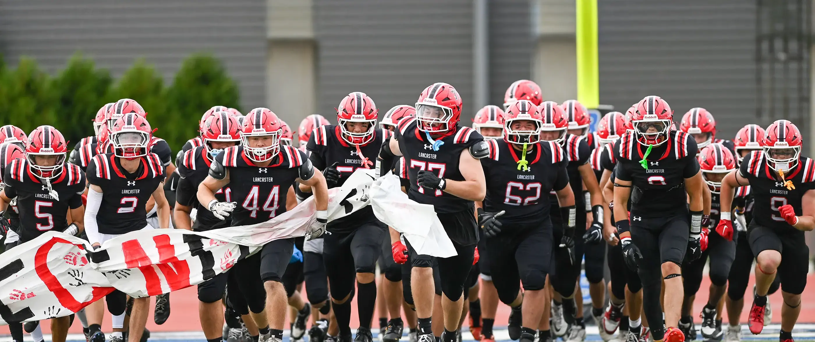 Lancaster Legends Football hitting the field