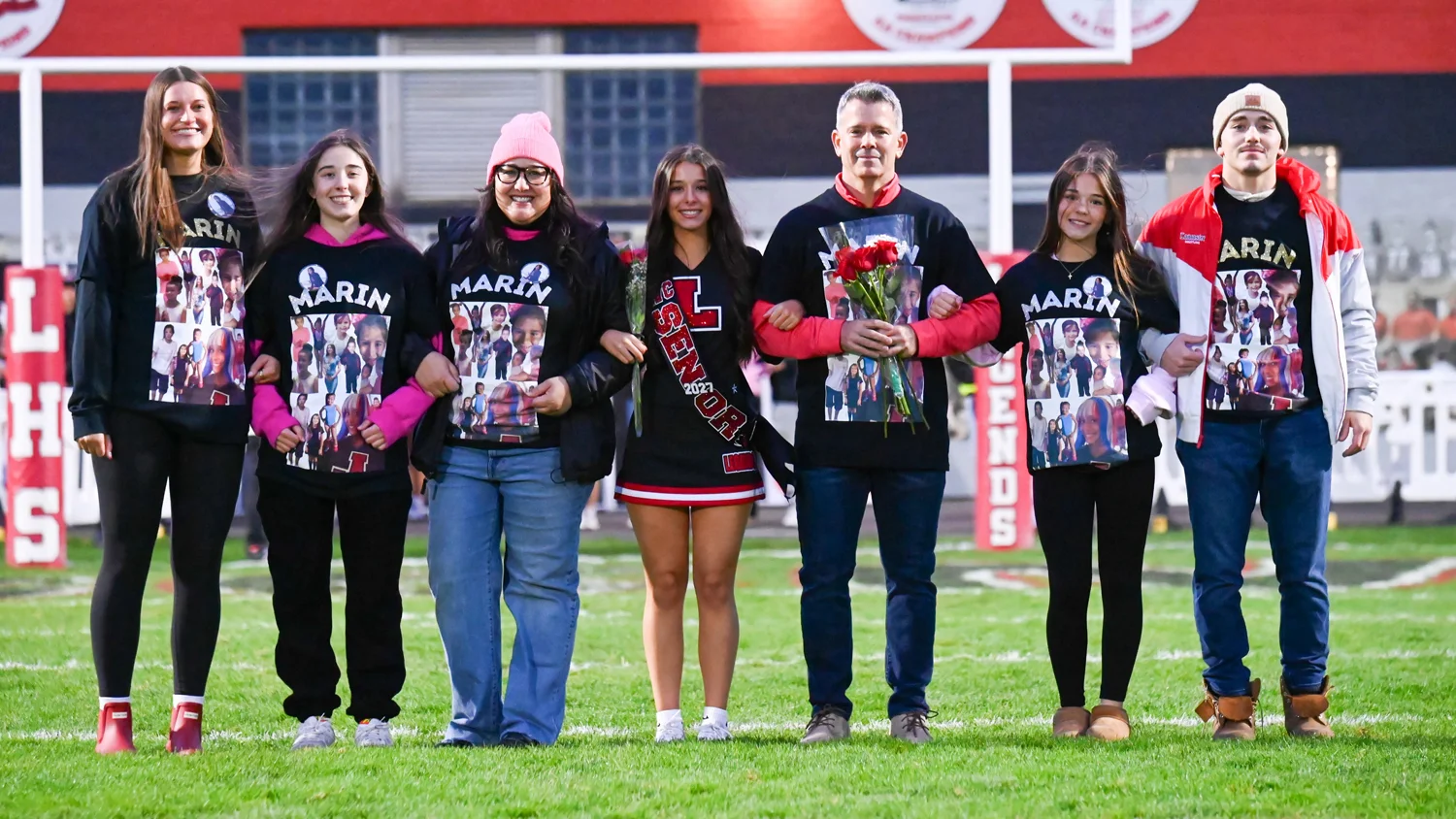 Lancaster Legends Cheerleader and Family