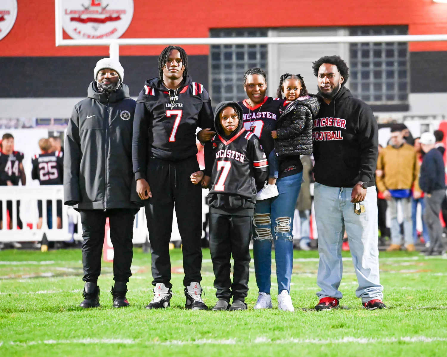 Lancaster Senior Ryan Smith and Family