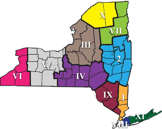 NYS Section Map