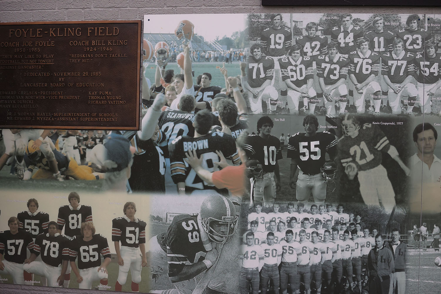 Lancaster Football from the 1980's